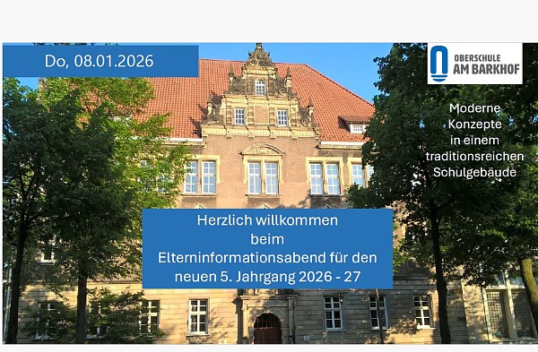 Elterninformationsabend 2026 